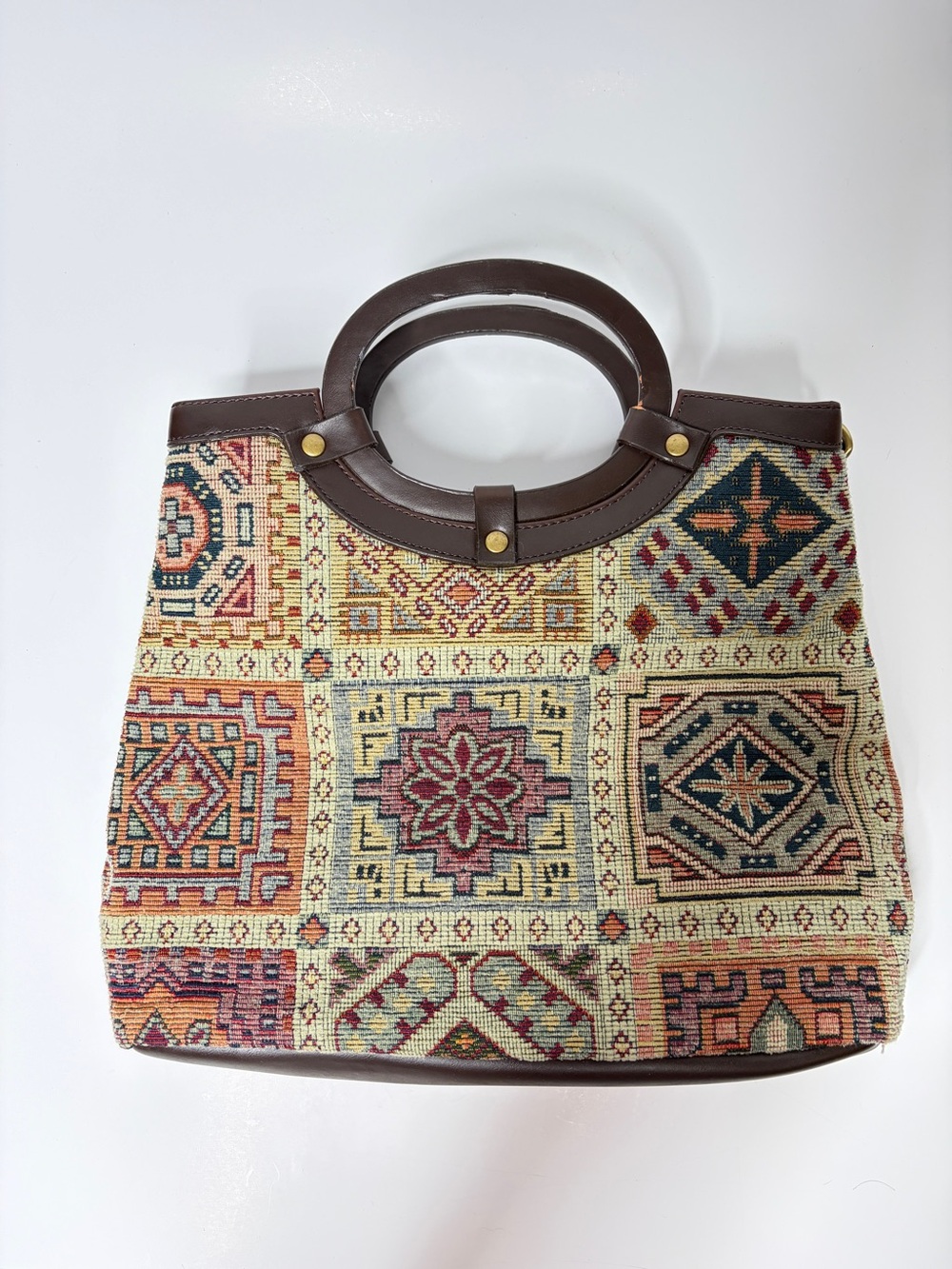 NWOT Relic Tapestry Patchwork Boho Handbag with Coin purse